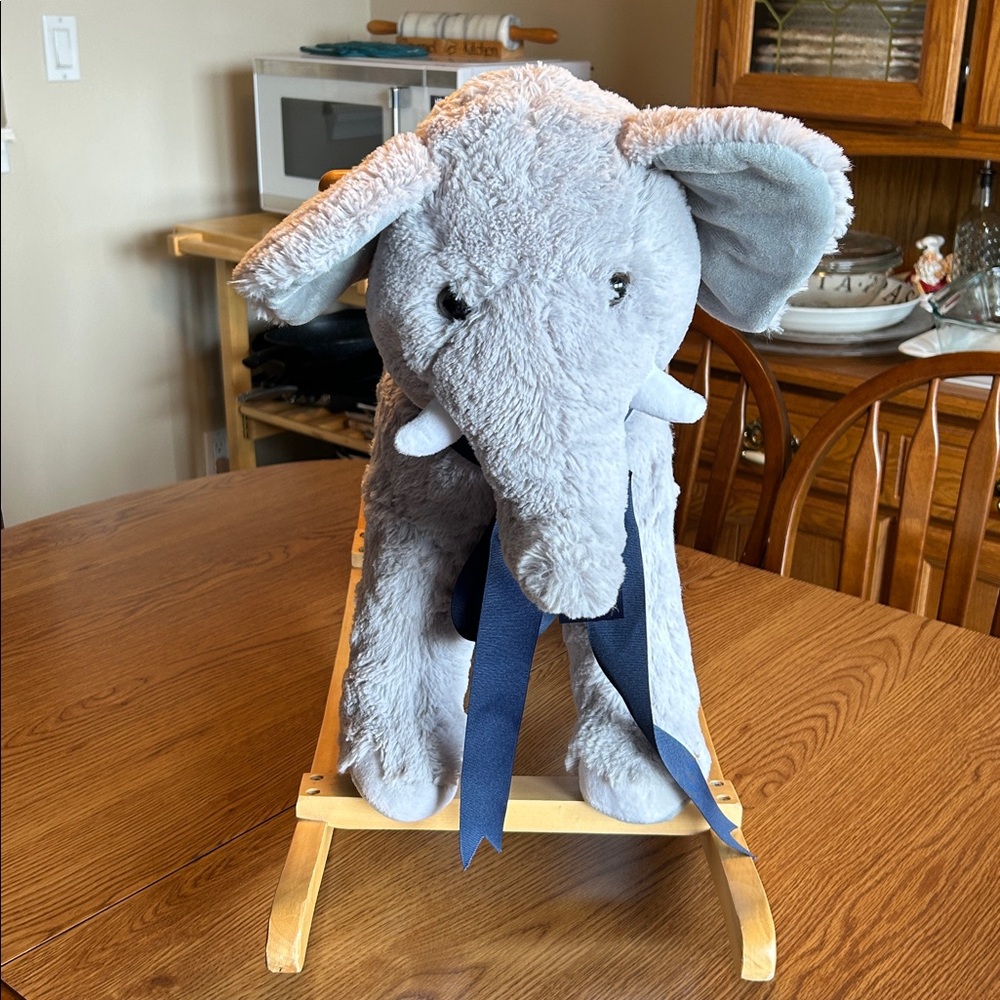 Adorable elephant rocker